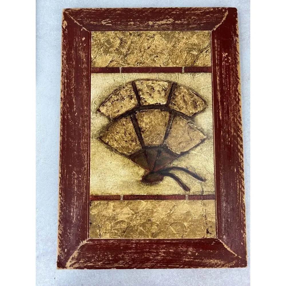 Paragon Picture Gallery Wall Decorative Various Art Print Wood Frames - Lot of 4